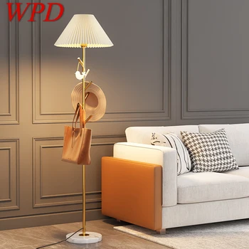 Етаж лампа, WPD в скандинавски стил, с модерна съвременна фамилна хол, творчески led лампа за спални