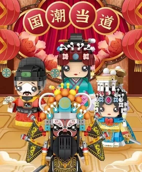 LOZ Мини Блокове Тухлена Играчка Китай, Известен Император Кукла Герой Фигурки Строителни Сглобяване на Играчката Тухли Образователни 1549