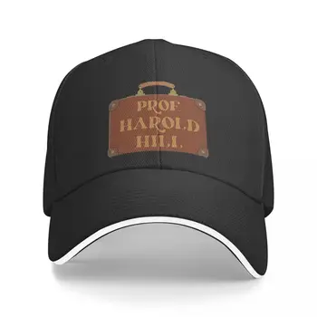 The Music Man Prof. Бейзболна шапка за куфара Harold Hill, Градинска облекло, Шапки за шофьори на камиони, Нестандартен, Дамски Мъжки шапка In The Hat