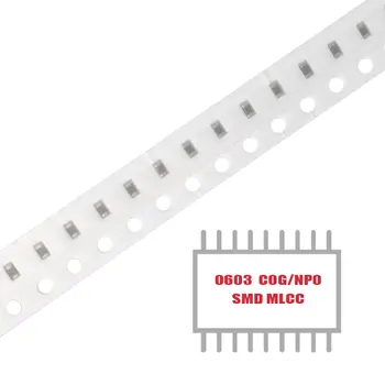 МОЯТА ГРУПА 100ШТ SMD MLCC CAP CER 5.2 PF 100V NP0 0603 Многослойни Керамични Кондензатори за Повърхностен монтаж на разположение на склад