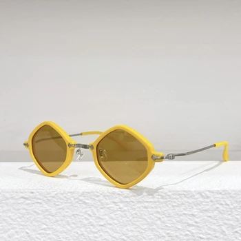 Оригинални слънчеви очила на марката Ladies 2023 James Tar * Модел 483 Дамски слънчеви очила с Неправилна форма, Ацетатные ретро дамски слънчеви очила