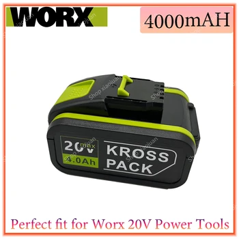 4.0 AH/4000 mAh батерия за Worx WA3553 20V безжичен батерия за електрически инструменти WA3572WA3553WX390WA3551WX176WX178 резервна батерия