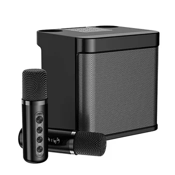Джобно Караоке Висока мощност Мощност 100 W Bluetooth Високоговорител Безжичен Микрофон Костюм Караоке Интелигентно Външно Оборудване за пеене