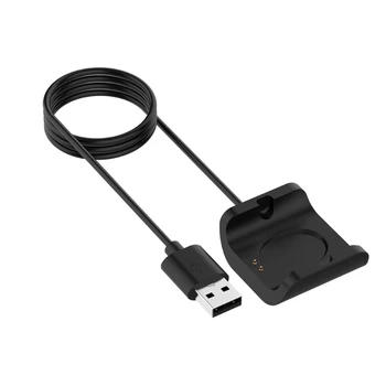 Черен кабел 100 см/39 см за умни часа Amazfit Bip S A1916, поставка за зарядно кабел, преносима директен доставка