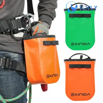 Чанта за инструменти за работа на голяма височина Обем 4 л, износостойкая водоустойчив поясная чанта за съхранение, многофункционална чанта за катерене на съвсем малък