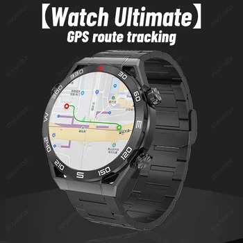 2023 Нов NFC Bluetooth Предизвикателство, Умен часовник, Компас, GPS тракер, Гривна за фитнес за Huawei Watches Ultimate Smart Watch Men