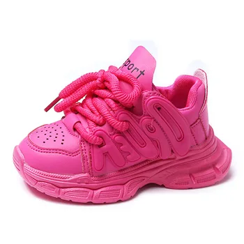 Модни детски маратонки за малки момичета и момчета, детски спортни обувки с Високо качество