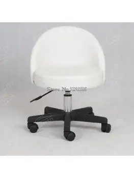 Козметичен стол въртяща се ролка взривозащитен стол голям работен стол фризьорски през цялата ролка майсторски стол