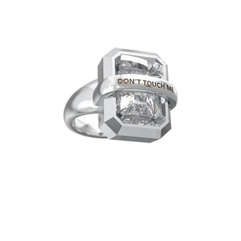 2023 Ново Оригинално Модно Дизайнерско пръстен с цирконием Персонализирани пръстени за жени, Модни бижута Секси Аксесоари Двойка Пръстени Подаръци