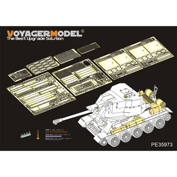 Voyager Модел PE35973 1/35 Egyptain T-34/122 S. P. G Basic (за RFM 5013)
