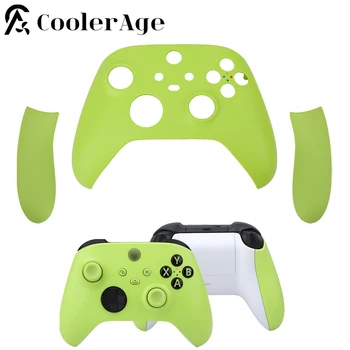 Сменяеми предни корпус CoolerAge контролера на Xbox серия S X, Изработени по поръчка капак, Предна престилка, Задни Странични направляващи