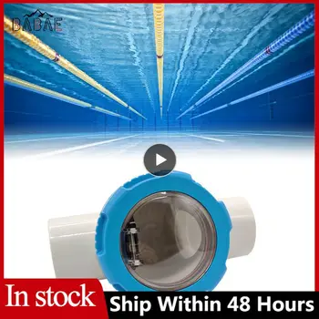 2021 Нова Невозвратная Прозрачна камера Визуална проверка на Газта, Клапа 63 мм за аксесоари за басейна