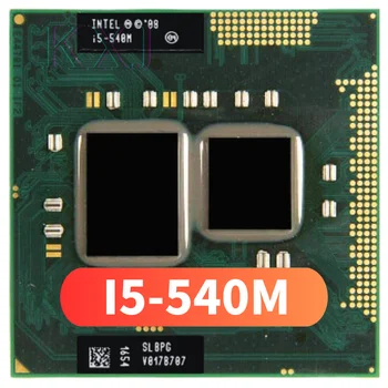Intel Core i5-540M i5 540M SLBPG SLBTV 2,5 Ghz се Използва Двуядрен четырехпоточный процесор 3 W 35 W Socket G1/rPGA988A