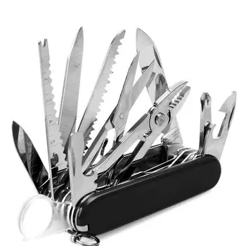 Нож Преносим Швейцария Сгъваема Стоманена Ръчен Авариен нож, Походный комбиниран уред, Многофункционален нож на улицата нож от неръждаема стомана