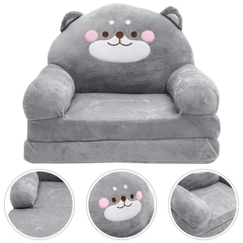 Сгъваем Детски диван, Детски плюшени диван, Бебешко столче във формата на слон, богат на функции форма