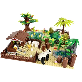 Ферма Зоопарк Модел на сградата, Блок В събирането, Съвместими забавни играчки 