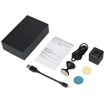 Безжична мини камера Q18S Cam 2K HD, Автоматична индукционная черна IP камера за безопасност за свързване към телефона