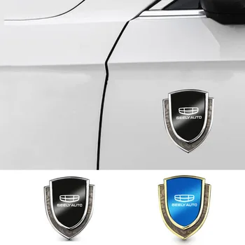 Автомобилна Метална 3d Стикер С Логото на Auto Custom Shield Styling Decoration за GEELY GX3 Atlas Emgrand EC7 GC6 GC9 CK EC8 Автомобилни Аксесоари