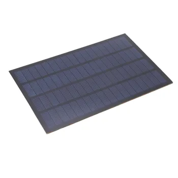 Слънчево зарядно устройство ще захранване на такса 2,5 W 18 от полисилициеви, лесна за инсталиране на слънчеви панели за слънчева осветление на градината