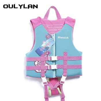 Oulylan, Спасителна жилетка за деца от 4 до 12 години, Жилетка за деца, Детска безопасност, Обучение по плуване, кану-Каяк, хавлии за Плаж, Водни спортове, Бански костюми