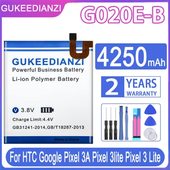 G020E-B 4250 ма Взаимозаменяеми Батерия За HTC Google Pixel 3A Pixel 3lite Pixel 3 Lite Pixel3 Lite Batteria + Безплатни инструменти