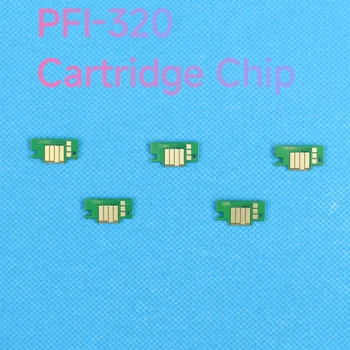 Постоянен чип PFI-320 За Canon imagePROGRAF TM-200 TM200 TM-205 TM-300 TM-305 TM300 TM305 Касета за принтер PFI320 с чипове