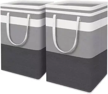 Водоустойчив количка за мръсно бельо, проста дрехи и разни, кутия за съхранение с голям капацитет, чанта за съхранение на аксесоари за дома