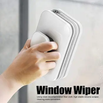 3-30 мм Двустранен магнитна Чистачка, четка за миене на прозорци, Домакински почистващи препарати