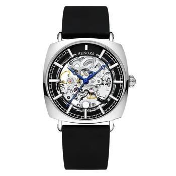 Модни маркови луксозни автоматични механични часовници, спортни мъжки часовници, мъжки стоманени бизнес водоустойчив часовник Relogio Masculino NEW