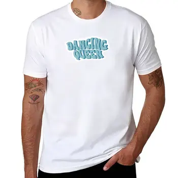 Нова тениска [mamma mia!] dancing queen, тениска с аниме, графична тениска, тениски, мъжки забавни тениски, мъжки спортни ризи