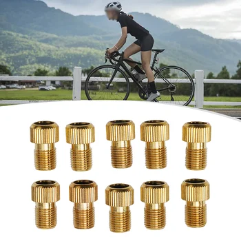 Наложи временна корона с гумен пръстен за велосипедни гуми Presta To-Schrader, 10 бр., Велосипедни части с Високо качество