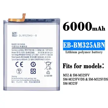 Оригинален Висококачествен Взаимозаменяеми батерия EB-BM325ABN За Samsung M32 M325 V/DS, SM-M325F/DS за мобилен телефон, Вградена литиева батерия
