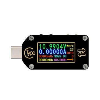 Rd Tc66 Type-C Pd Trigger, USB Волтметър Амперметър Напрежение 2-Лентов Измервателният ток Мултицет Pd Зарядно Устройство, USB Tester1