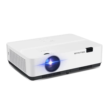 Видео проектор BYINTEK K600WUXGA 3LCD се използва за обучение, конференции, реклама, холографска