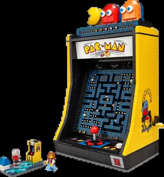 2651 бр. Аркадна машина Pac-Man Строителни блокове Модели игрови конзоли са Съвместими С 10323 Детски коледни подаръци, Играчки за рожден Ден