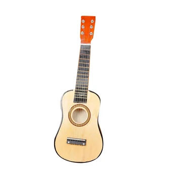 21-инчов Народен музикален инструмент китара, подарък за момиче, мини-бамбук подарък за момичета