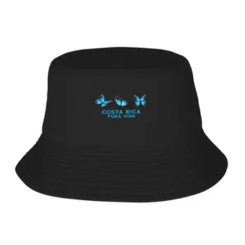 Нов комплект със синя пеперуда, Коста-Риканская шапка-кофа, Реколта мъжки шапки, Дропшиппинг, Женски