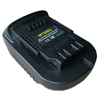 Mt20Dl Акумулаторен адаптер За Makita 18V Bl1830 Bl1860 Bl1815 Литиево-йонна батерия Dewalt 18V 20V Dcb200 Литиево-йонна батерия