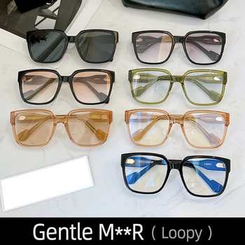 Loopy Нежно MxxR Дамски слънчеви очила за мъже, Реколта луксозни Маркови стоки, Маркови Летни Uv400, Модни корейски чудовища