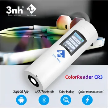 3nh ColorReader CR1/CR2/CR3 Интелигентно ПРИЛОЖЕНИЕ М разлика цветове Преносим Цветен вземане на Проби, машина за висока точност Измерване на Цвят