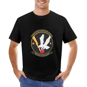 тениска с изображение на крило изтребител 502-ти свързване Отпред, бързосъхнеща тениска, потник, плътно прилепнали тениски за мъже