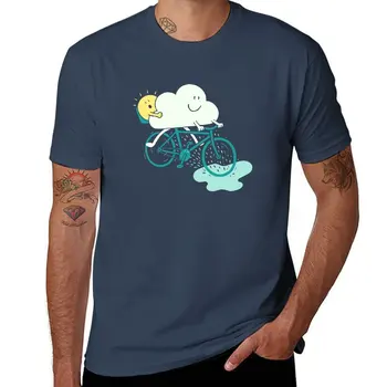 Тениска New Weather Cycles, тениски за гиганти, реколта тениска, черни тениски, забавна тениска, мъжки дрехи