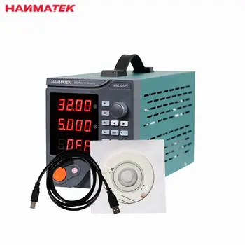 HANMATEK HM305P/HM310P Източник на Захранване dc 5A/10A с Програмируем Платки, USB Интерфейс, Цифрови Регулатори на Напрежение, Стабилизатори