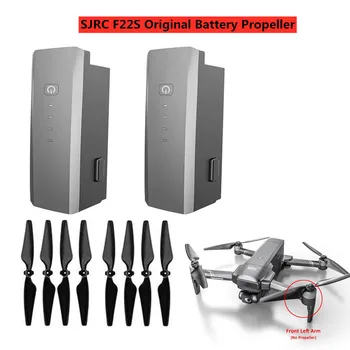 Резервни части за Радиоуправляемого Дрона SJRC F22S 11,1 V 3500mAh Батерията/Витлото/USB-линия За Аксесоари F22S SJRC F22S 4K PRO Drone Battery Blade F22S