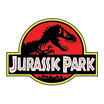 Забавен стикер за динозаврите от Джурасик Парк, Творчески автомобилни стикери, водоустойчиви аксесоари, стикер на бронята, прозорец, PVC, 13 см. * 12 cm