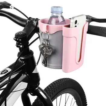 Велосипеден държач за чаши вода, нескользящая пластмасова клетка за чайника, стойка за управление на мобилен телефон, Универсален аксесоар за Каране на планински велосипед шоссейном
