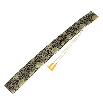 Коприна чанта за събиране на мечове, Деликатна съхранение на тайдзи, Бамбукови японски творчески самурайские ръкави, подпори