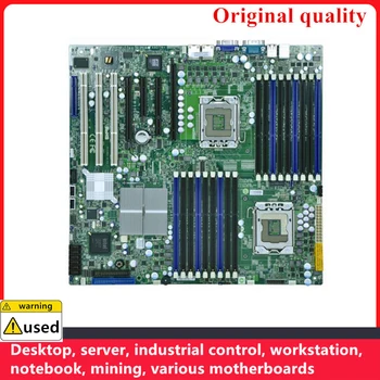 Използва се За дънната платка supermicro X8DTN + LGA 1366 DDR3 ECC 64G12 DIMM 192 G / Сървър работна такса PCI-E2.0 SATA2 USB2.0
