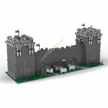 6333 БР. MOC Крепост на ордена на Тевтонските Модел градивните елементи на Технологични Тухли САМ Креативна монтаж на Детски Играчки, Подаръци