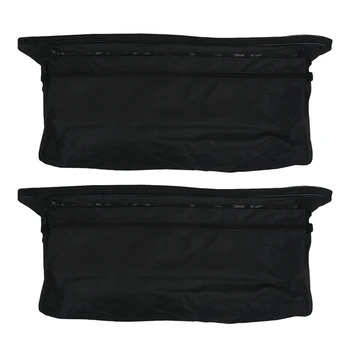 2X Чанта за съхранение на надуваеми седалки кану-каяк с мека възглавница на седалката